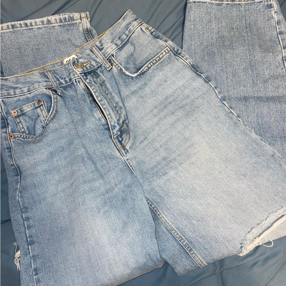 UO high rise baggy jeans
